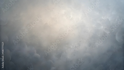 Moody grey mist background with diffused lighting