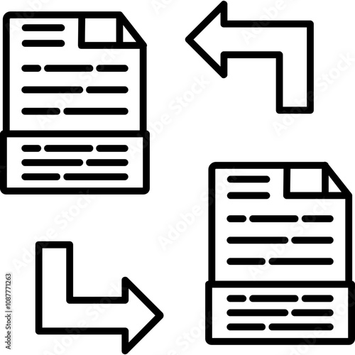 File Transfer Icon