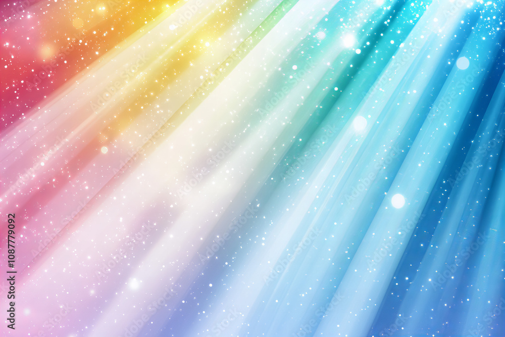 Abstract festive background with warm light rays and golden bokeh, ideal for holiday celebrations, elegant designs, and decorative projects Abstract festive background with warm light rays and golden bokeh, ideal for holiday celebrations, elegant designs, and decorative projects