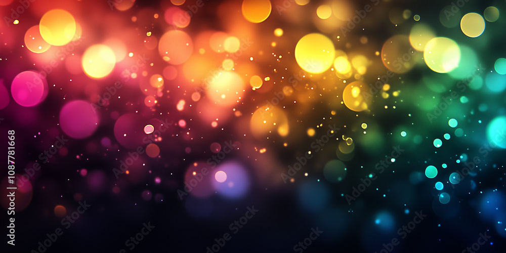 Abstract rainbow light background Abstract rainbow light background