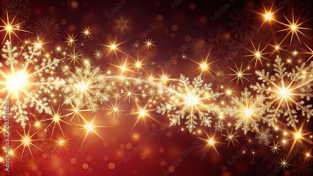 Christmas spark background with snowflake Christmas spark background with snowflake