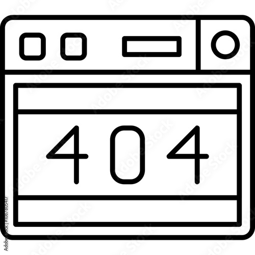 404 Error Icon