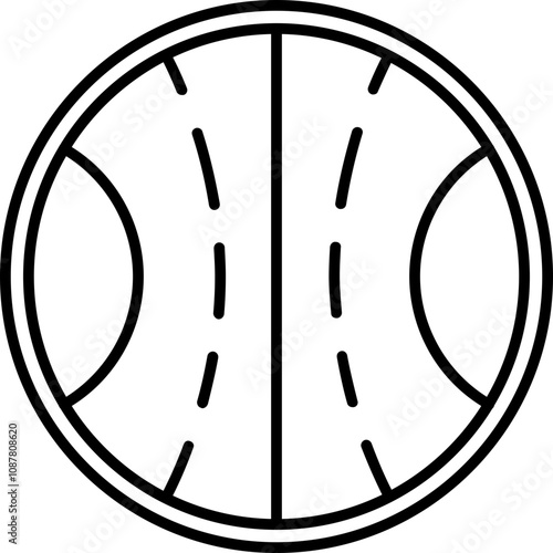 Cricket Ball Icon