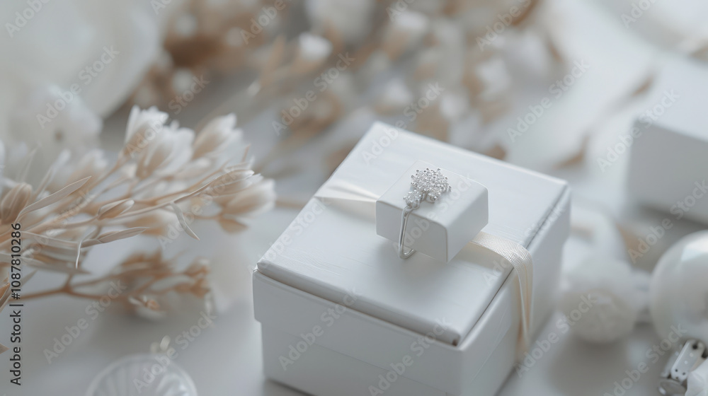 mini white gift box mini white gift box