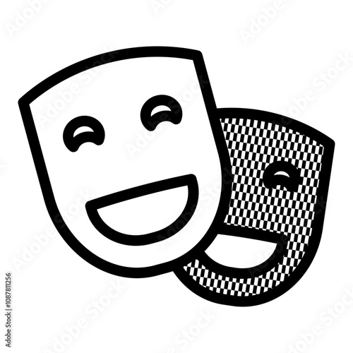 Entertainment icon. Icon about podcasts