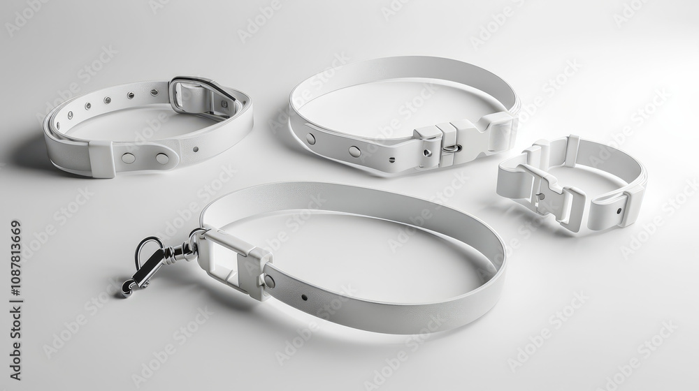 blank white dog collar blank white dog collar