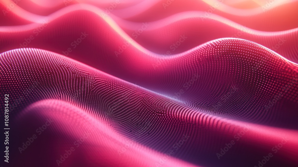 Abstract pink wave pattern. Abstract pink wave pattern.