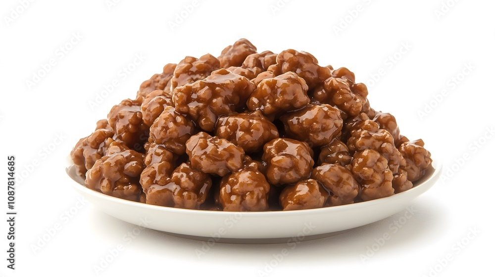 Food, Japanese Dish Natto, on White Background, Photo Realistic, Wallpaper, Cover and Screen for Smartphone, PC, Laptop, 9:16 and 16:9 Format Food, Japanese Dish Natto, on White Background, Photo Realistic, Wallpaper, Cover and Screen for Smartphone, PC, Laptop, 9:16 and 16:9 Format