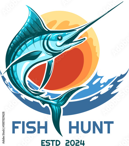 Swordfish colored logo