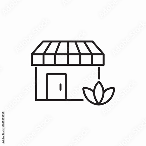 spa building icon sign vector