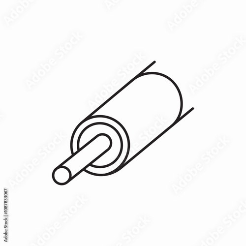 vein nerve icon sign vector