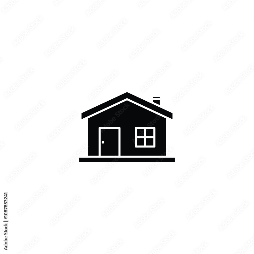 Modern Building Icon Design Modern Building Icon Design