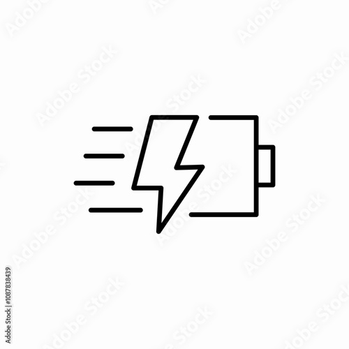 energy battery charge icon sign vector