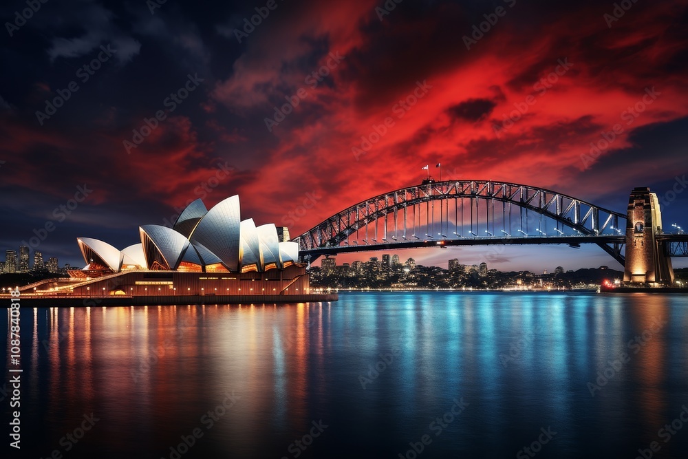 Fototapeta premium Sydney's Iconic Landmarks