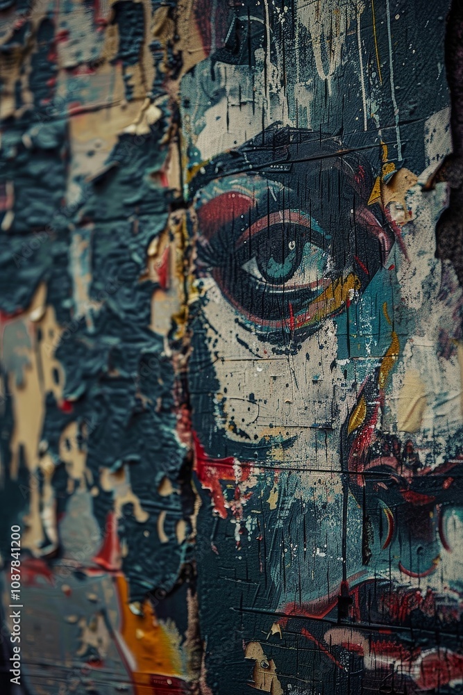 Fototapeta premium Street Art's Social Commentary