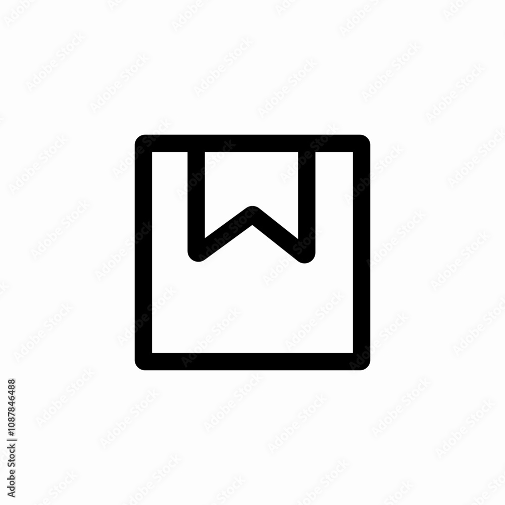 delivery box icon sign vector delivery box icon sign vector