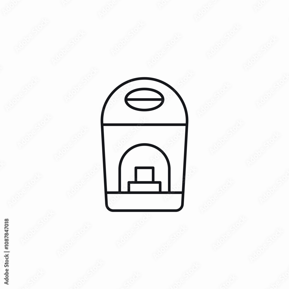 kitchen coffee machine icon sign vector kitchen coffee machine icon sign vector