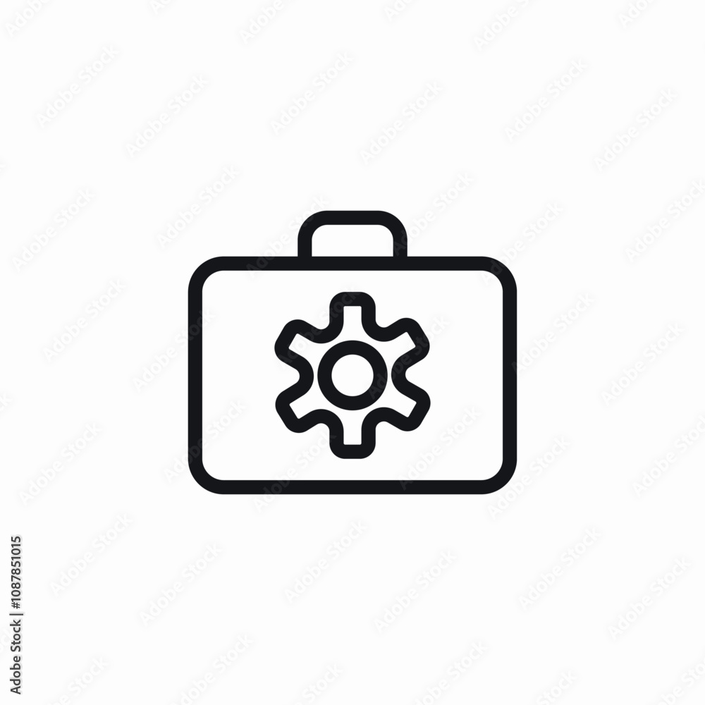 portfolio configuration icon sign vector portfolio configuration icon sign vector
