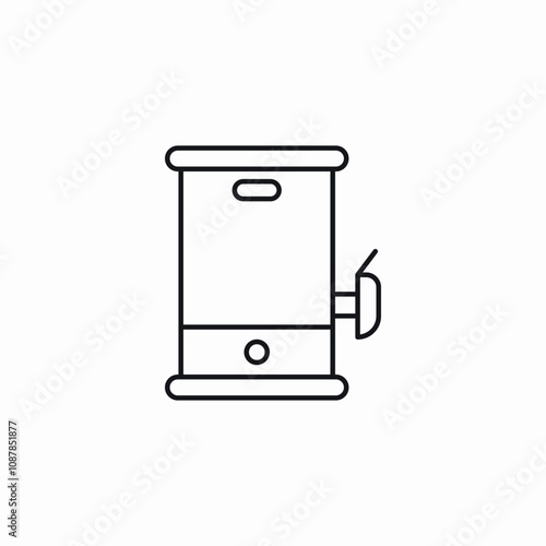 water heater icon sign vector