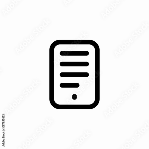 electronic book icon sign vector