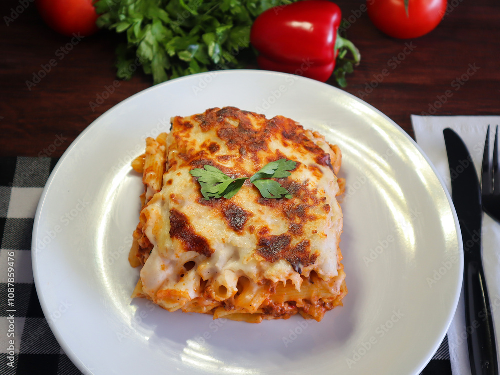 Pasta béchamel (Makaroni Bechamel) Pasta béchamel (Makaroni Bechamel)