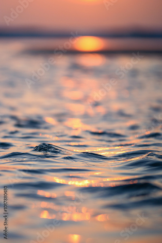 Sonnenuntergang an der Ostsee und Nordsee.