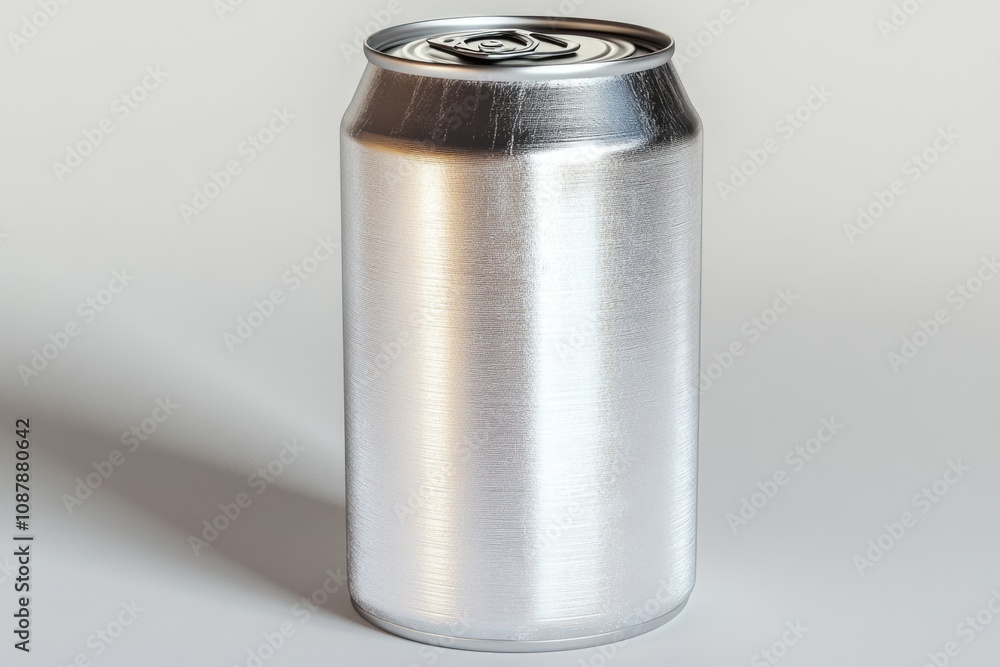 A can of soda sitting on a table, a common everyday scene A can of soda sitting on a table, a common everyday scene
