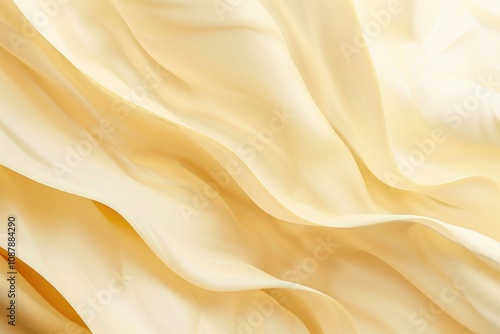 A close-up view of a white fabric texture