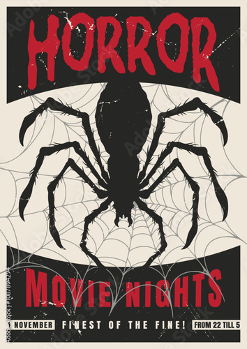 Spider-themed horror nights in November