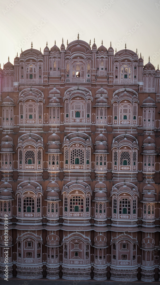 The architecture of Jaipur in India The architecture of Jaipur in India