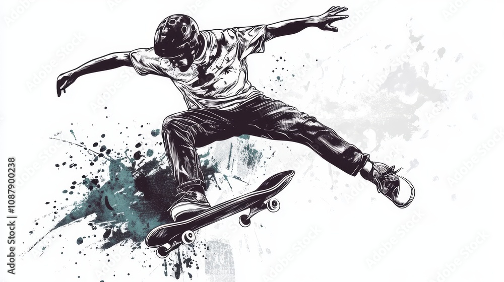 Skateboarding Trick Skateboarding Trick