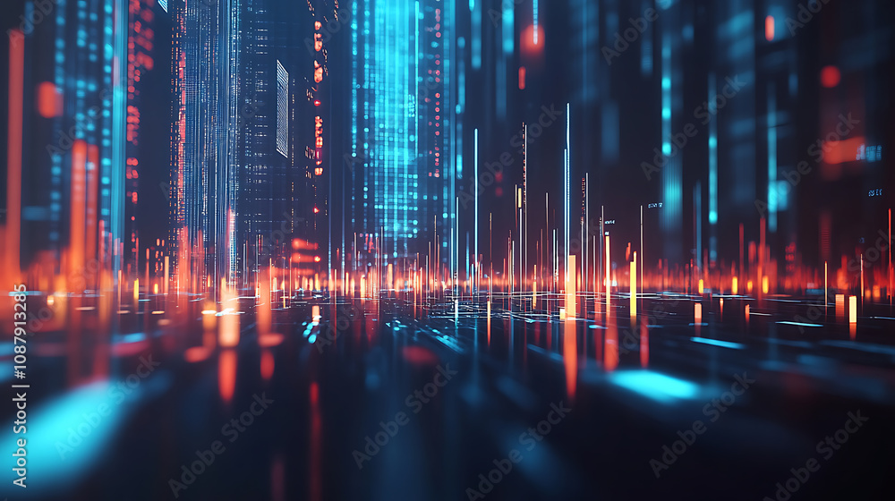 Analyzing mortgage loan and insurance for real estate investment abstract background Analyzing mortgage loan and insurance for real estate investment abstract background