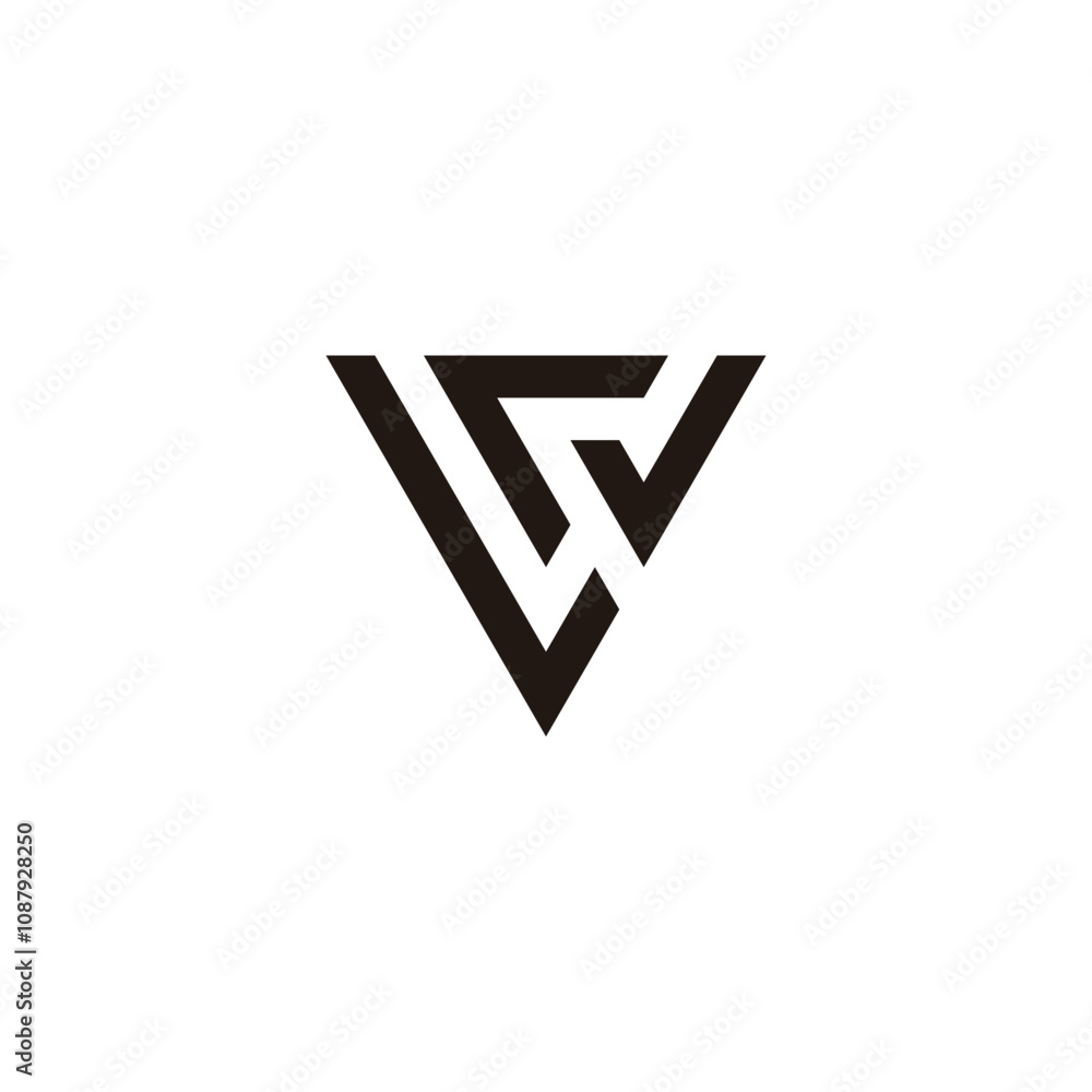 Letter L, r and J triangle geometric symbol simple logo vector Letter L, r and J triangle geometric symbol simple logo vector