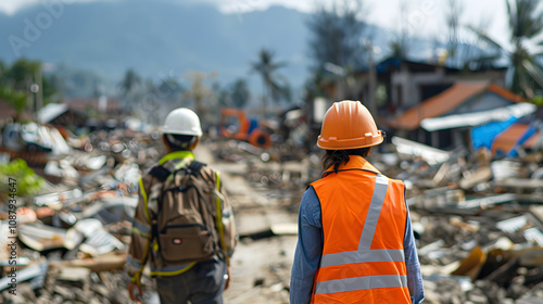 "Dedicated Humanitarian Workers Collaborate to Organize Essential Relief Efforts for Communities in Need"