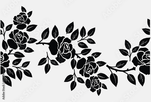 Indonesian batik motifs with very distinctive, exclusive plant patterns. vector EPS 10