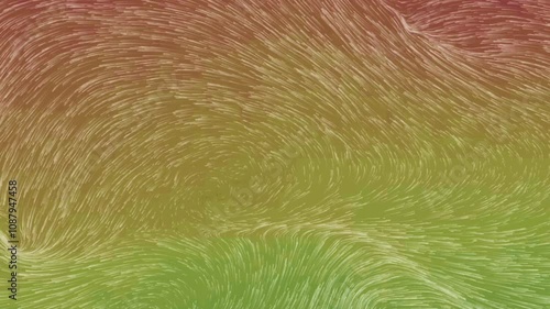 Wind Movement Animation Background, Loop Video