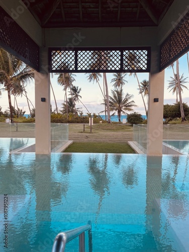 luxury swimming pool