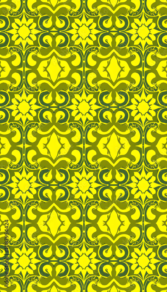 yellow wallpaper pattern texture for background yellow wallpaper pattern texture for background