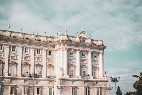 facade of the building of the palace