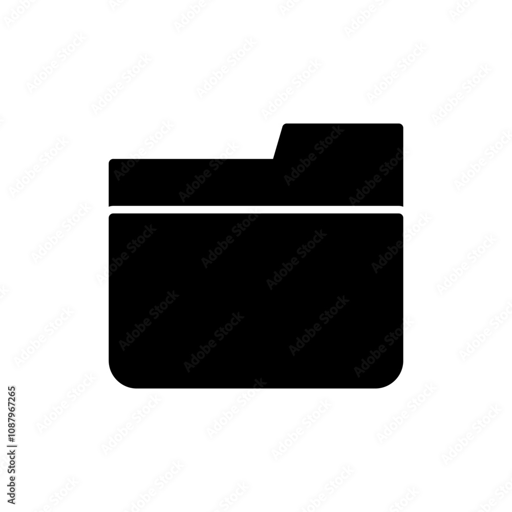 Folder icon vector. folder sign and symbol Folder icon vector. folder sign and symbol