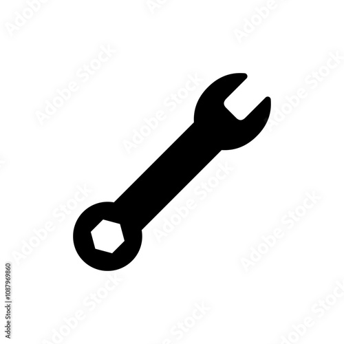 Wrench icon vector. repair icon. tools sign and symbol