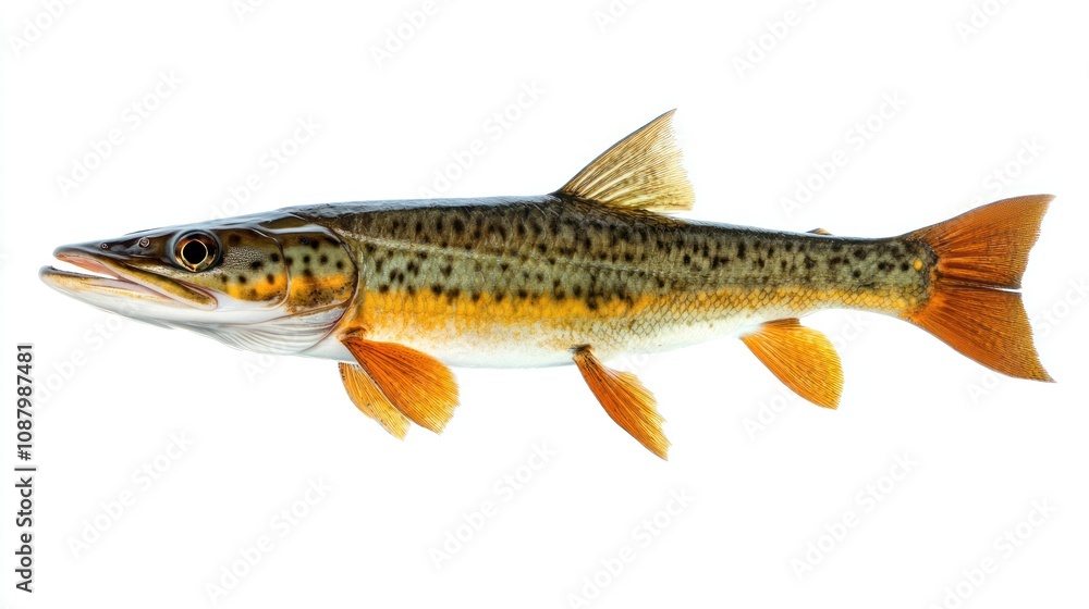 Close-up of a Yellowfin Grayling Fish Close-up of a Yellowfin Grayling Fish