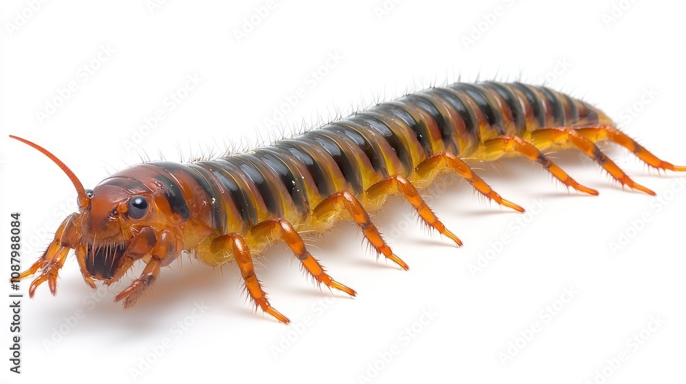 Close-up of a Centipede Close-up of a Centipede