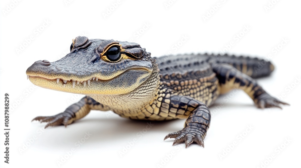 Baby Alligator Portrait Baby Alligator Portrait