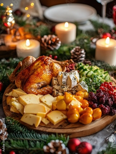 Elegant Christmas Feast