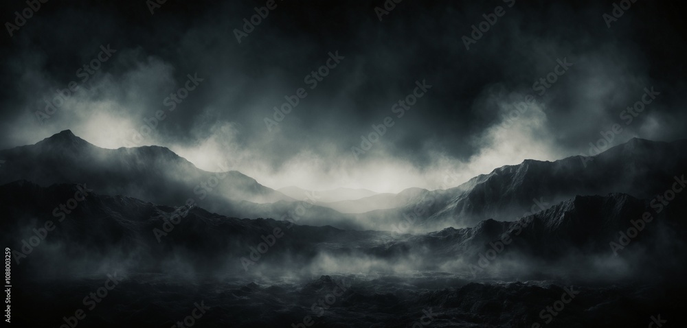 Smoky layered shadows moody backdrop Smoky layered shadows moody backdrop