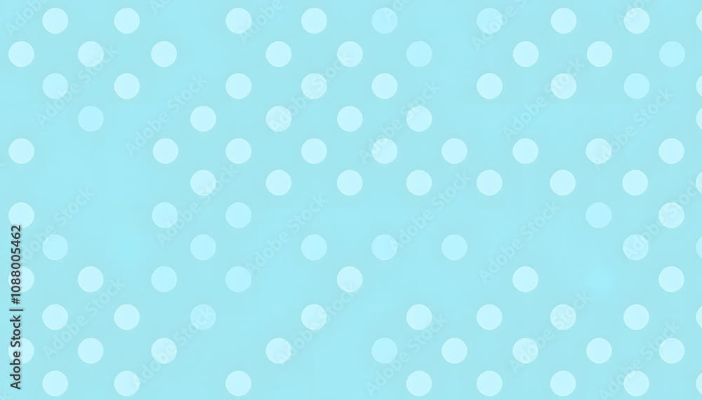 Seamless Aqua Polka Dot pattern. Seam free polkadot wallpaper background, Dreamy Seamless Aqua Polka Dot pattern. Seam free polkadot wallpaper background, Dreamy