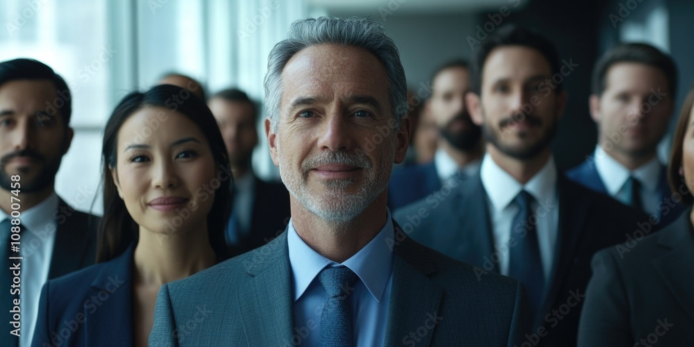 Business Professionals at a Conference Business Professionals at a Conference