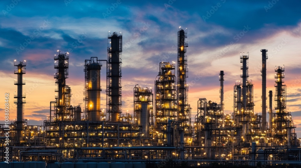 Fototapeta premium oil industry