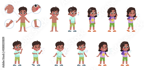 Kids with Chicken Pox